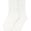 Custom Wedding Socks Mix of Pearls + Rhinestones